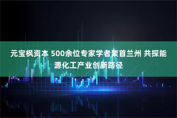 元宝枫资本 500余位专家学者聚首兰州 共探能源化工产业创新路径